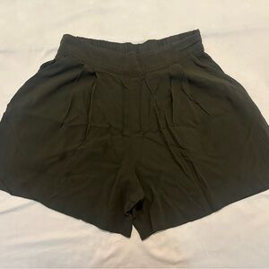 Aerie High Waist Dark Green Shorts